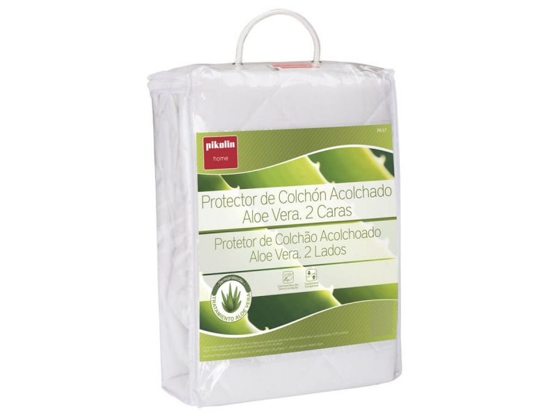 Protector de Colchón Pikolin Home Acolchado Aloe Vera PA37