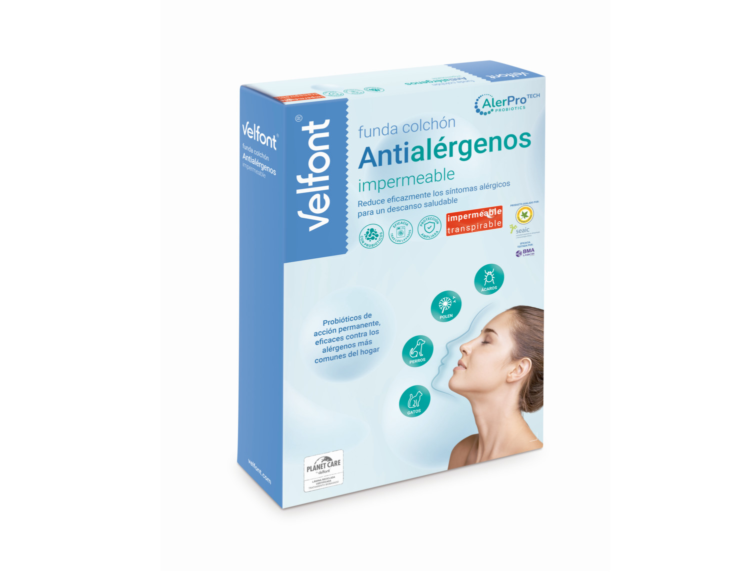 Funda de colchón Antialérgenos impermeable