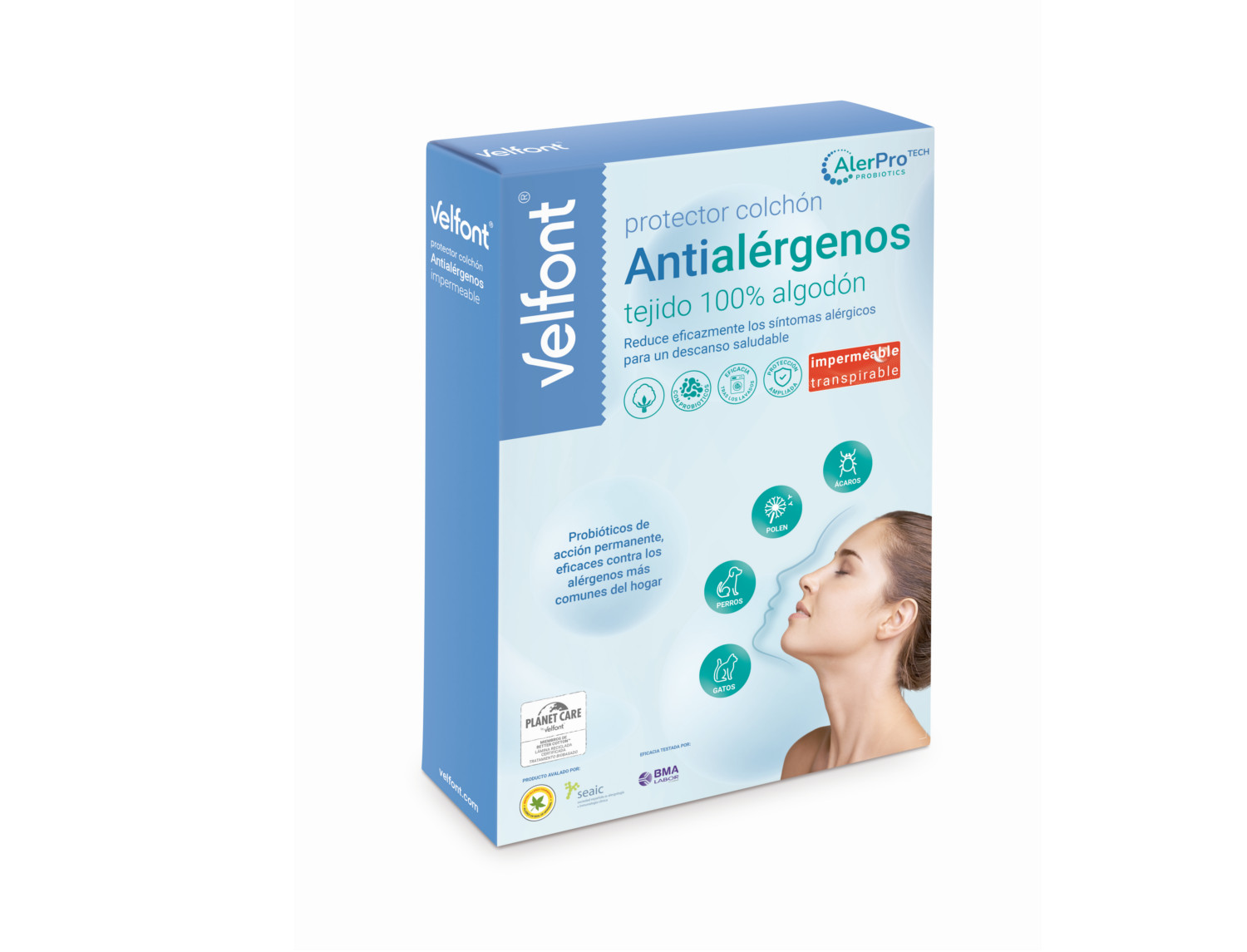 Protector de colchón Antialérgenos