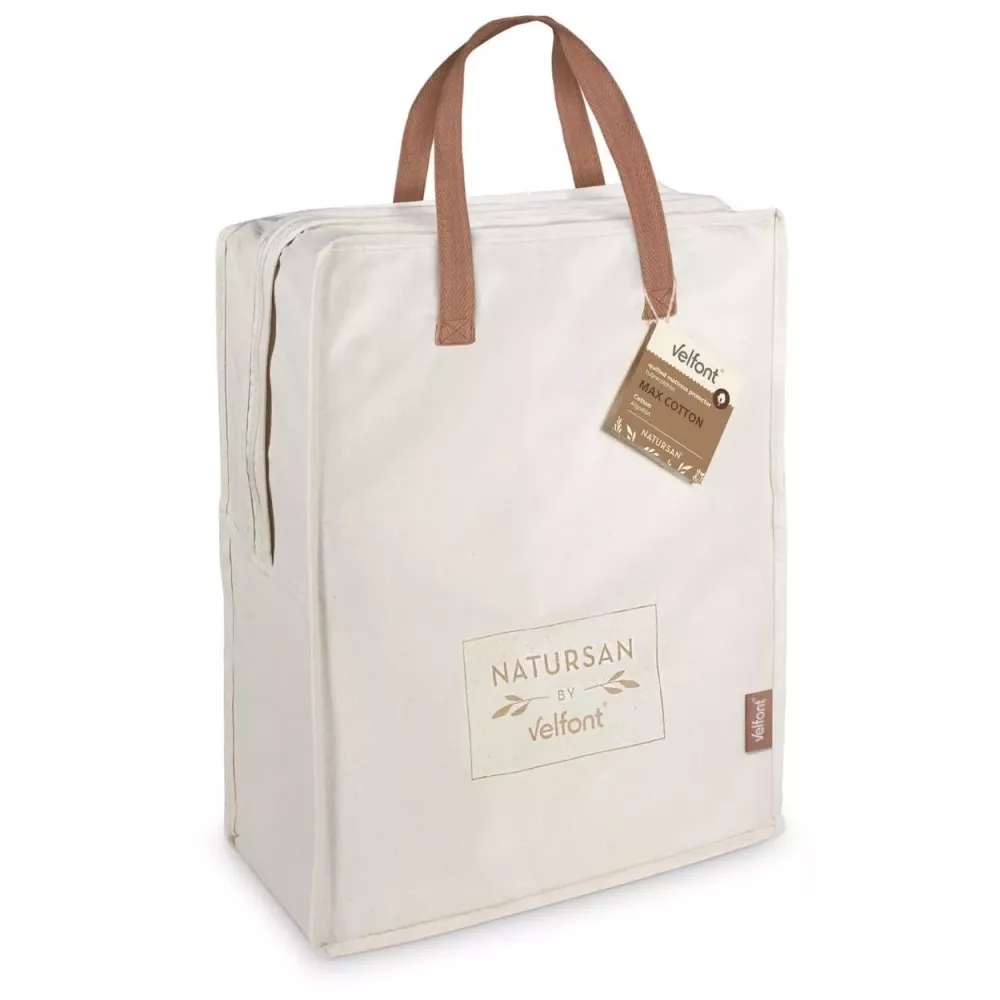 Cubrecolchón Max Cotton 100% Algodón Natursan